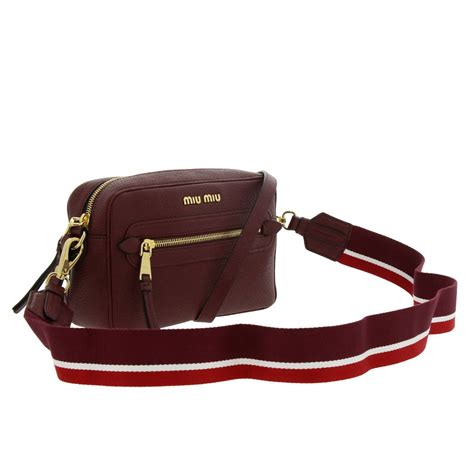 burgundy miu miu bag|miumiu bags for women.